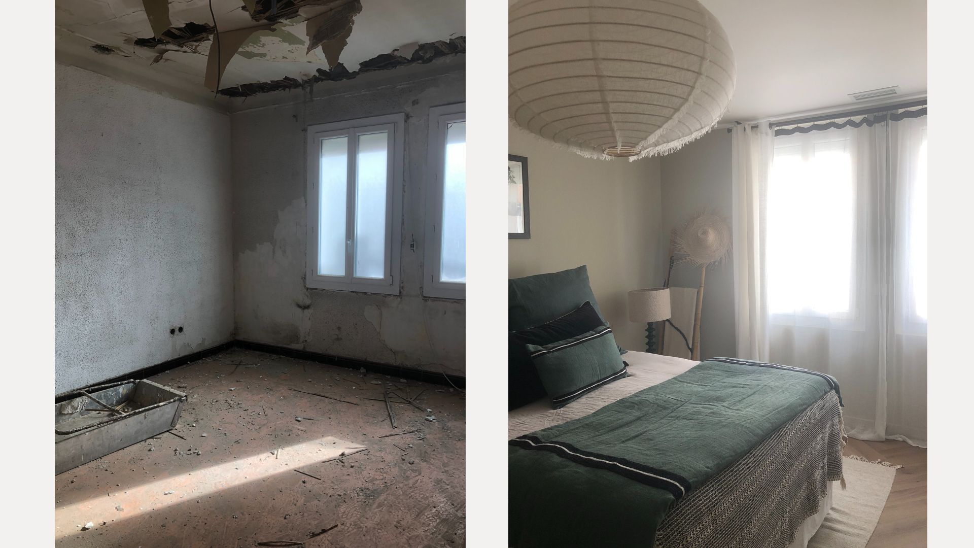 Avant après travaux 1