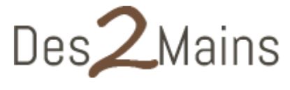 Logo Des 2 Mains - Architecte Intérieur Perpignan